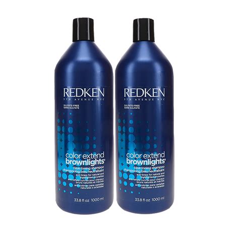 Redken Color Extend Brownlights Shampoo And Conditioner 1 Liter Duo Set
