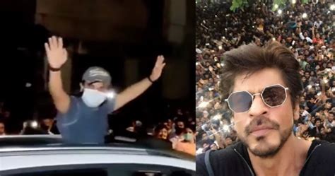Watch Man Pretends To Be Shah Rukh Khan Thanks Fans Waiting Outside Mannat To Wish The Actor