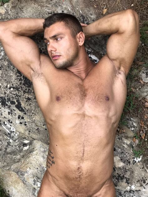 Brock Magnus Hot New Bodybuilder Gay Porn Star From Czech Republic Shooting His First Scene