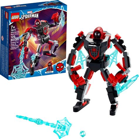 Buy Lego Marvel Spider Man Miles Morales Mech Armor 76171 Collectible