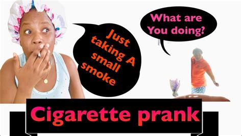 Epic Cigarette Prank On My Mom Smoking For The First Time Went Crazy YouTube
