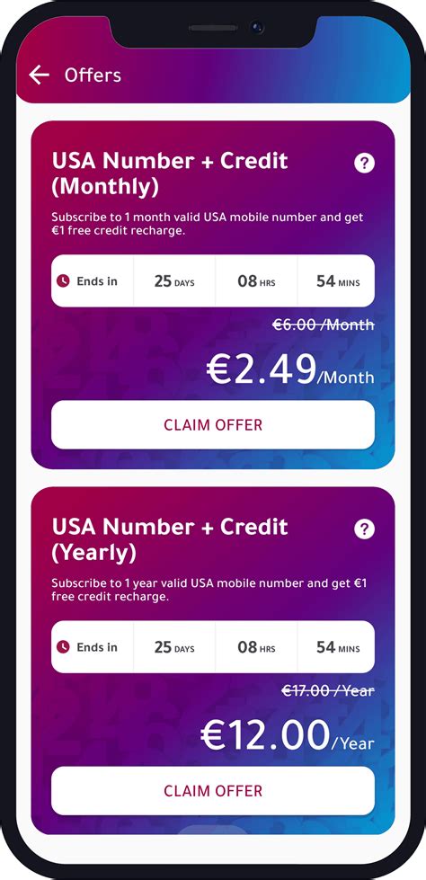 Numero eSIM App - NEW! Special Offers Page