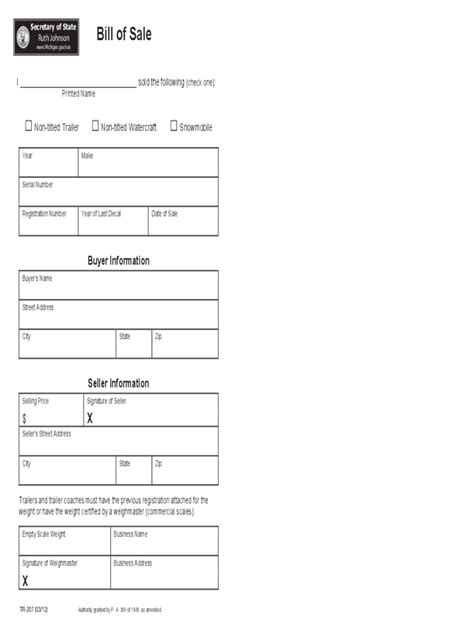 Snowmobile Bill Of Sale Form 5 Free Templates In Pdf Word Excel