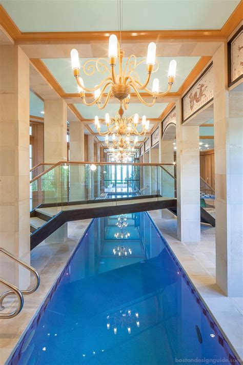 Luxury Custom Home Indoor Pool Kistler And Knapp Builders Inc Pool