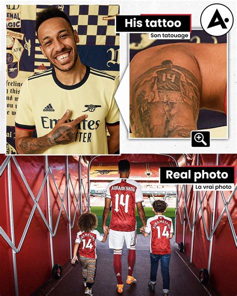 Afcstuff On Twitter Pierre Emerick Aubameyangs New Tattoo On His Arm