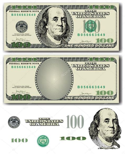 Vector 100 Dollar Bill Stock Vector Image By ©stiven 35030955