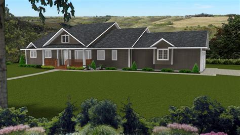 Simple Ranch Style House Plans Walkout Basement Home