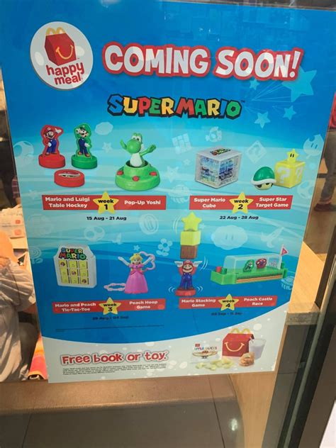 The fox and the hound toys (july). McDonald's locations in Singapore offering Mario Happy ...