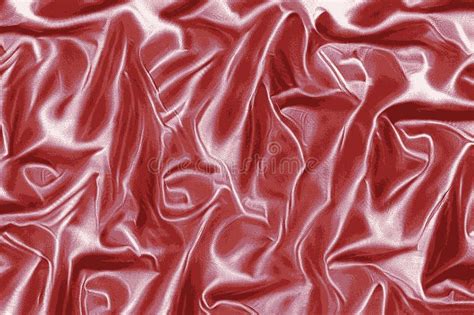 Red Satin Texture Of A Silk Dress Fabric Very Soft Stock Illustration Illustration Of Satin