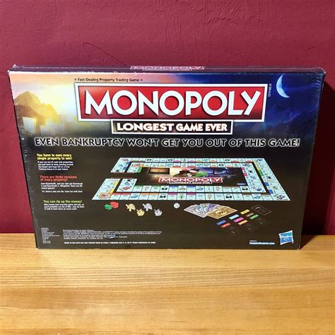 Hasbro E8915000 Monopoly Longest Game Ever Edition For Sale Online Ebay