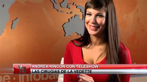 Andrea Rincon A Solas Con Teleshow Com Youtube