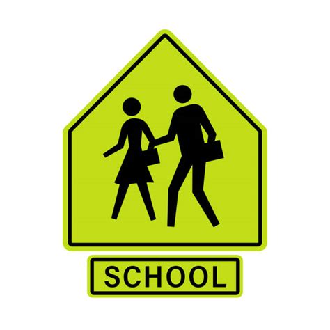 School Crossing Sign Png