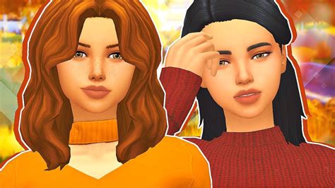 Fall Lookbook Create A Sim Youtube