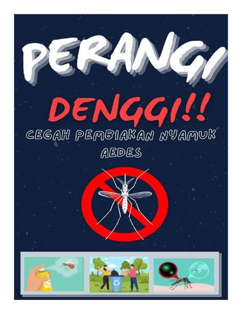 Poster Cegah Denggi Some Of The Dengue Awareness Posters At School Informartion Board Kaylah