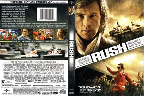 Rush Movie DVD Scanned Covers Rush 2013 Scanned Cover DVD Covers