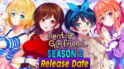 Rent A Girlfriend Season 2 Release Date Confirmed In 2021 Romantic Comedy Anime Comedy Anime