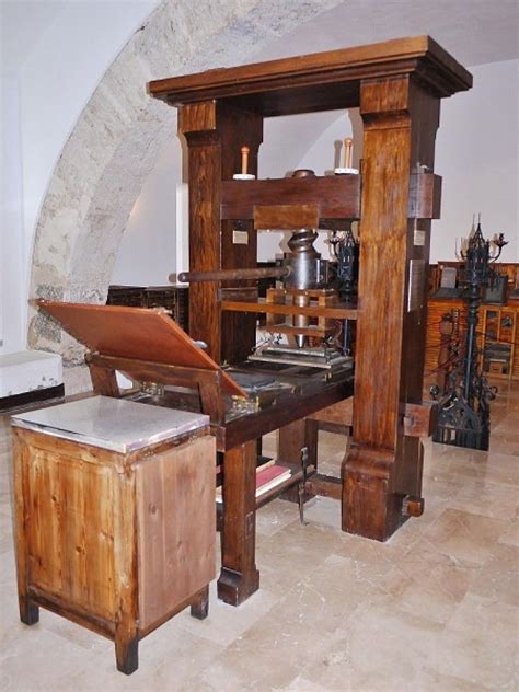 Printing Press Replica Imprenta Museos Arte Gráfico