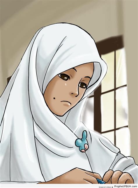 Hijabi Student Drawings Prophet Pbuh Peace Be Upon Him