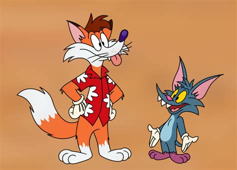 Foxy And Baty In Looney Tunes Cartoons Style By Filipej22 On Deviantart