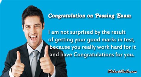 Congratulation Messages For Passing Exams