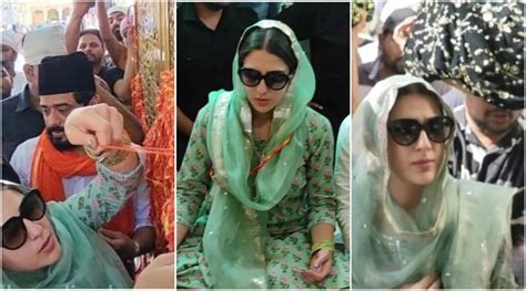 Sara Ali Khan Visits Ajmer Dargah Ahead Of Zara Hatke Zara Bachke