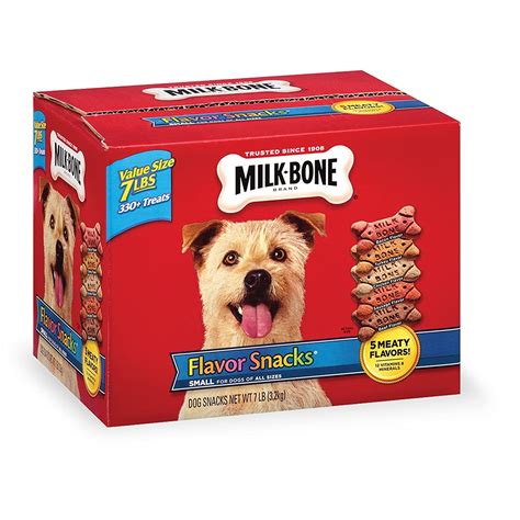 Rubber bone toy & milk bone. Milk-Bone Flavor Snacks Dog Biscuits - for Small/Medium-sized Dogs, 7-Pound , Ne | eBay