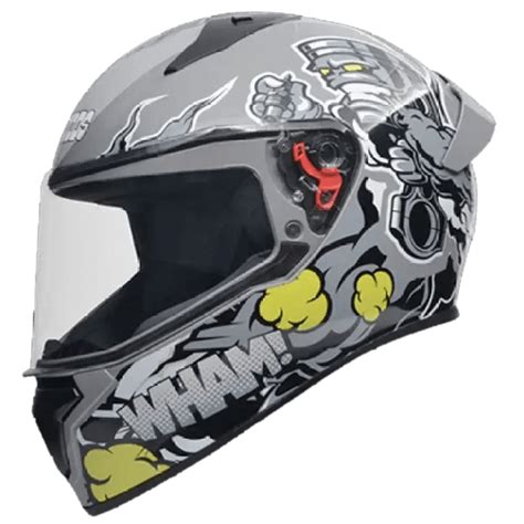 Studds Thunder Full Face Bike Helmet Black