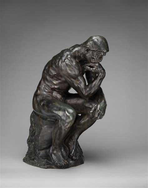 Auguste Rodin The Thinker French The Metropolitan Museum Of Art