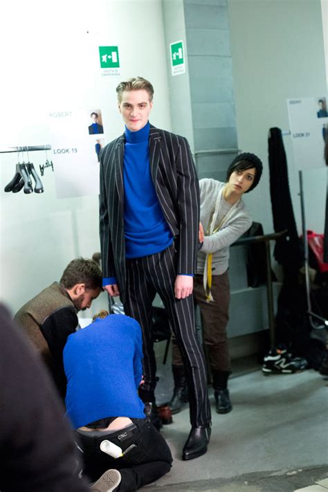 Costume National Homme Fw14 Backstage In Milano