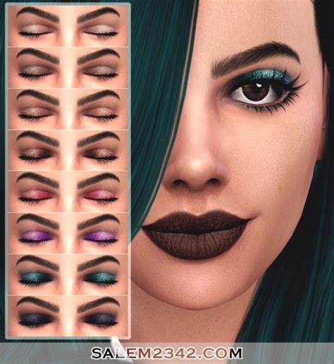 Salem2342 Eyeshadow 01 Sims 4 Downloads Sims 4 Cc Eyeshadow Sims