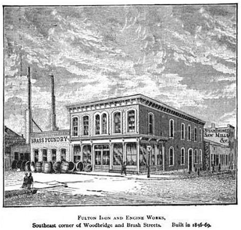 Fulton Iron And Engine Works History