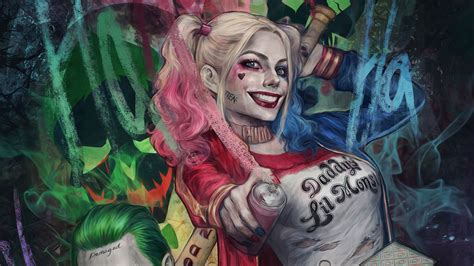 Harley Quinn And Joker Wallpapers Top Free Harley Quinn And Joker