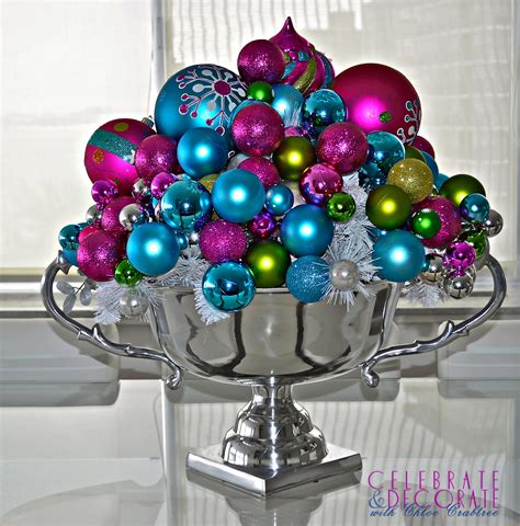 Bright And Modern Christmas Decor Celebrate And Decorate