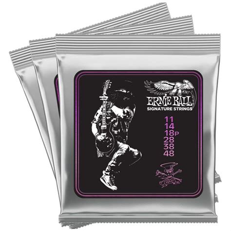 Ernie Ball E3820 Limited Edition Slash String Set 3 Pack