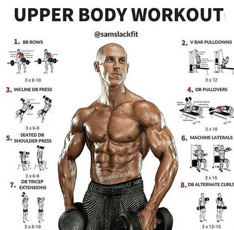 Upper Body Workout Upper Body Workout Upper Body Workout Gym Upper