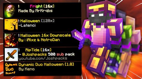The 5 Best Halloween Pvp Texture Packs 189 Youtube