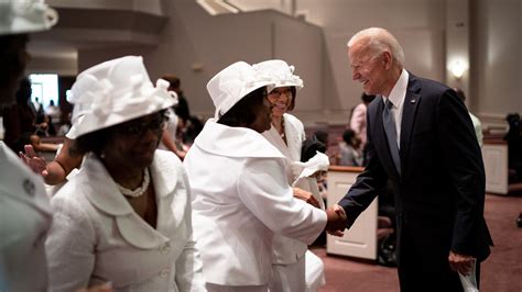 Biden Stressing Obama Ties Has Support From Older Black Voters Is It