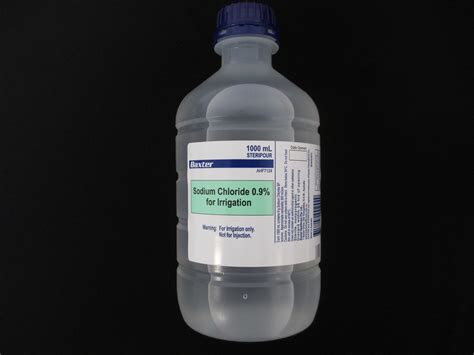 Sodium Chloride 09 1000ml Ahf7124 Bottle 19 Injection And Fluids