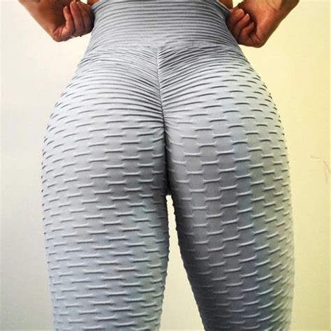 Buy Quality Bubble Yoga Pants Female European And American High Waist Hip Lifting Tight Sports