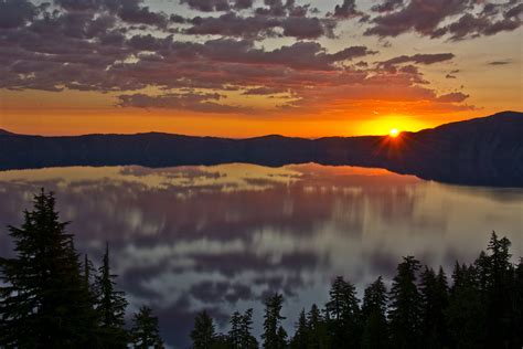Sunrise Crater Lake Crater Lake National Park Oregon Shutterbug