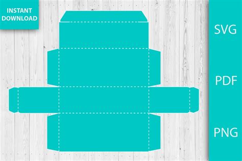 Box Template SVG Rectangular Box SVG Packaging Box SVG Box - Etsy UK