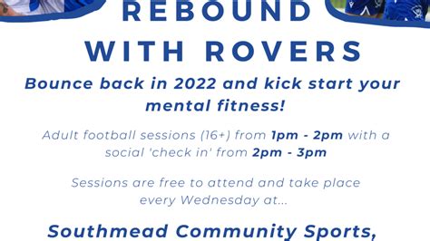 Bristol Rovers Community Launch Mental Fitness Wellbeing Sessions