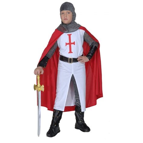 Crusader Knight Deluxe Kids Costume From A2z Kids Uk
