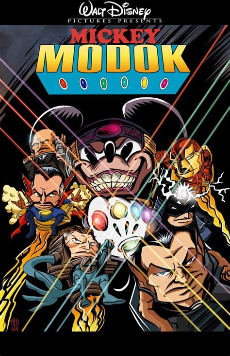 MODOK March Madness - Mickey MODOK - Marvel - Disney | Imagenes guardadas