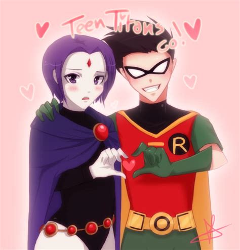 Robin X Raven By Yuhita On Deviantart