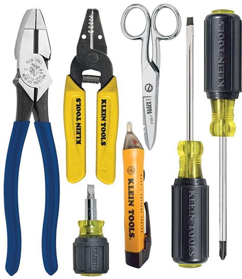Klein Tools Holiday Bundle 7pc Electricians Wiring And Testing Kit