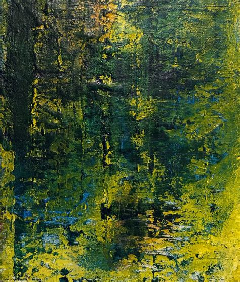 Abstract Forest Painting By Luis Monge Artmajeur