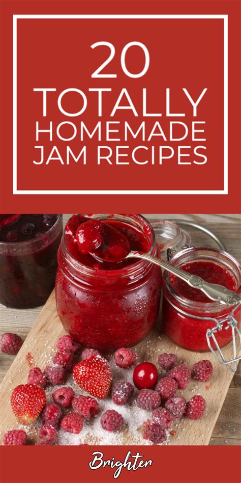 20 Totally Homemade Jam Recipes Brighter Craft Jam Recipes Homemade