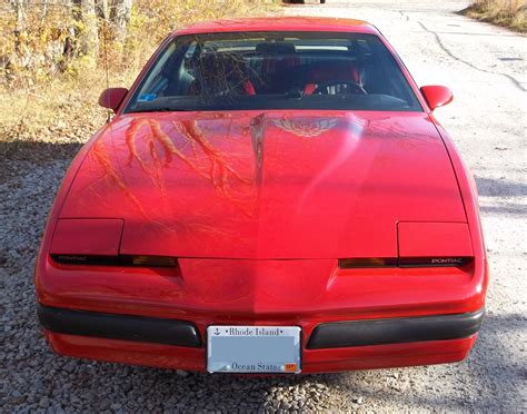 Big Johns Red 1986 Pontiac Firebird Coupe