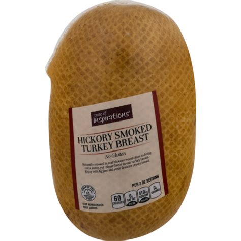 save on taste of inspirations deli turkey hickory smoked thin sliced order online delivery